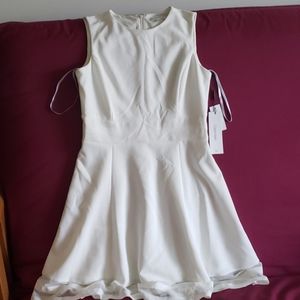 White Calvin Klein dress